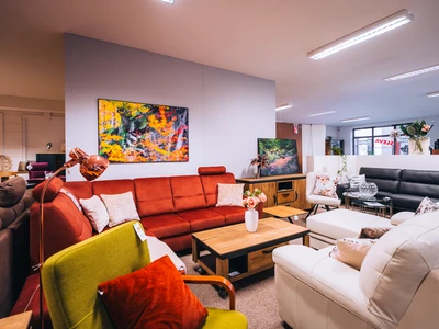 Sedací souprava ESTER od Českého výrobce LUMCO - sestava nabízí možnost úložného prostoru i rozkládání