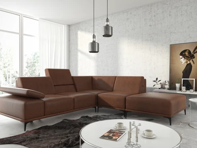 Manchester hnědá kůže