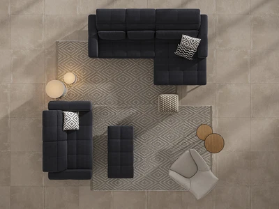 Mannheim 3-REC-breit+3 R465 + Present Sessel A036 Konzept