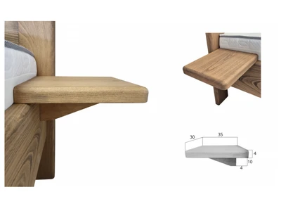 Noční stolek závěsný