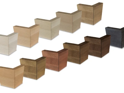 Nohy dřevěné - moření