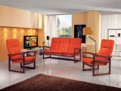 PF nábytek Toscano oranžová